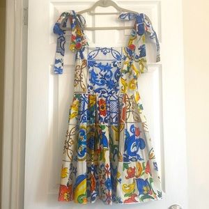 Positano Majolica Dress - Small
